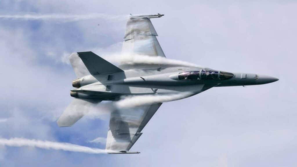 Boeing F/A-18F Super Hornet.