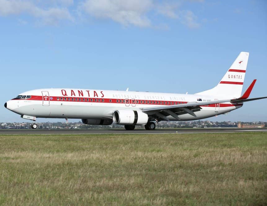 Qantas 737 Retrô