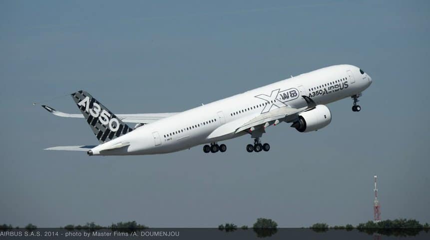 Airbus A350 Combustível Sustentável