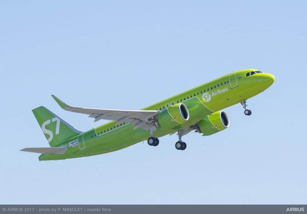 Airbus A320neo S7 Airlines