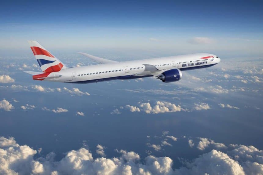 British Airways Boeing 777X Reino Unido