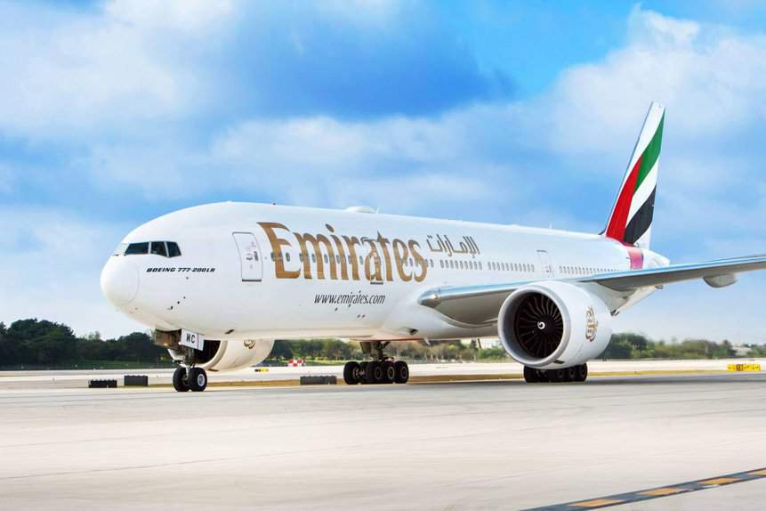 Emirates voos 777 Rio de Janeiro Brasil Argentina