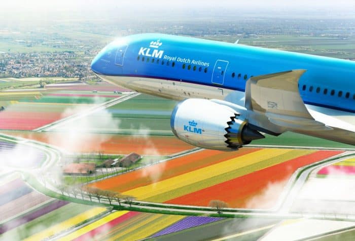 KLM Voos Europa