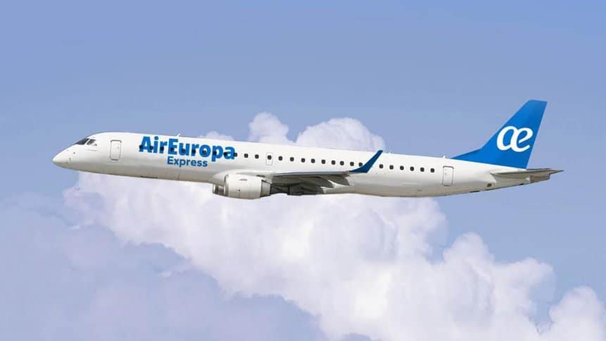 Air Europa deixa de operar jatos da Embraer 195 Aviões