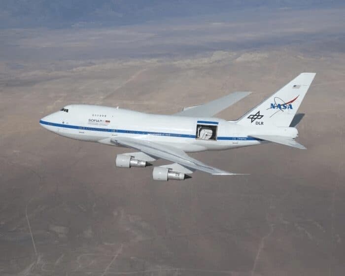 NASA Sofía Boeing 747SP