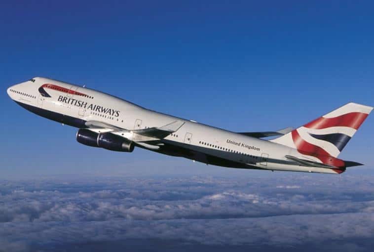 Boeing 747 Reino Unido