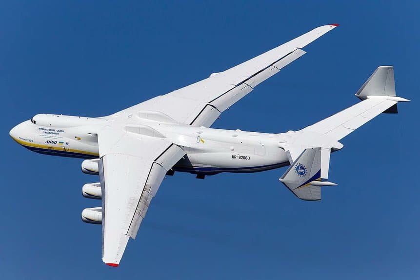 Antonov An-225 El avión gigante más grande del mundo