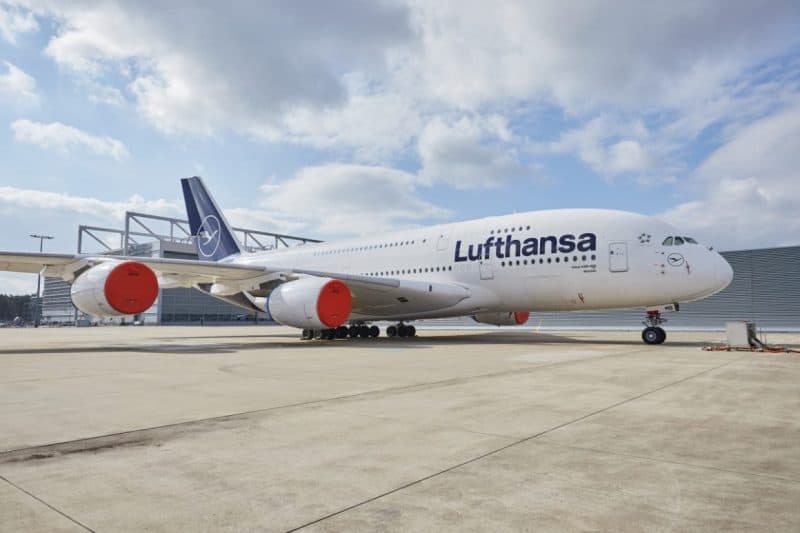 Lufthansa Airbus A380 Voos