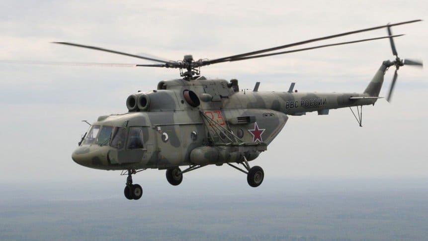 Mil Mi-8 Rússia Estônia guerra Ucrânia