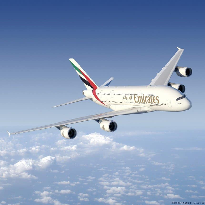 Airbus A380 dell'Emirato