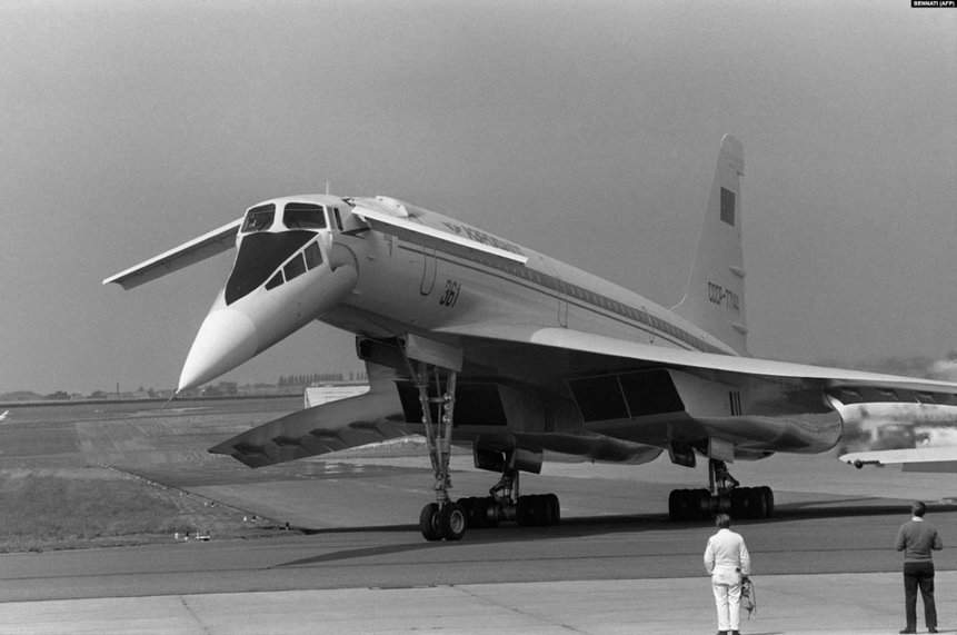 Concordski Rússa EUA Concorde supersônico Tupolev TU-144