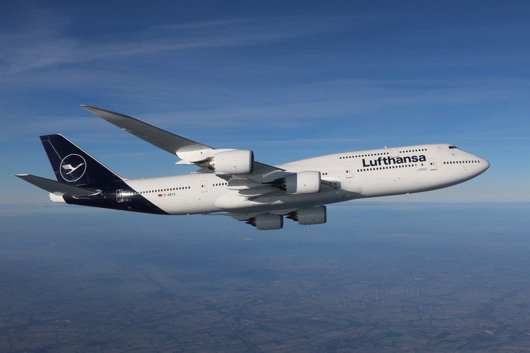 Lufthansa Boeing 747-8 Alemanha
