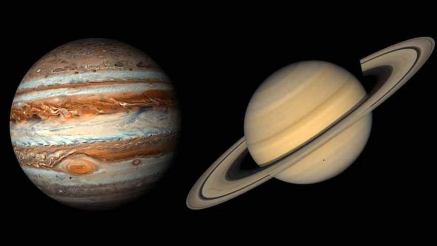 Júpiter e Saturno