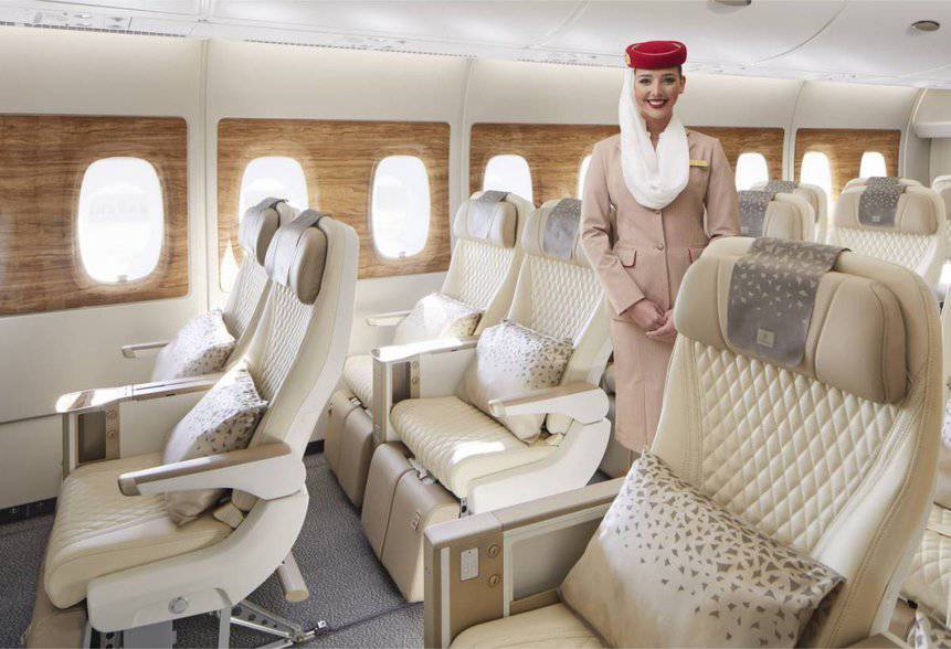 Emirates Premium Economy A380