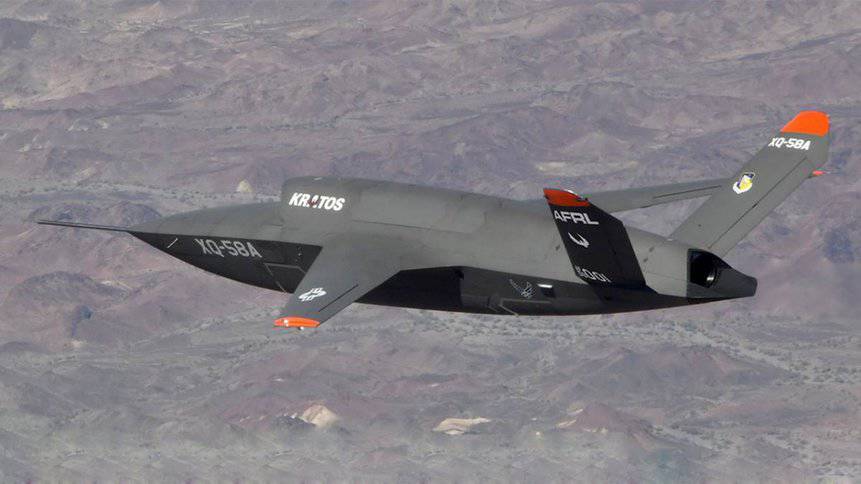 Kratos XQ-58 Valkyrie stealth drone will also be evaluated by the US Navy (US Navy).