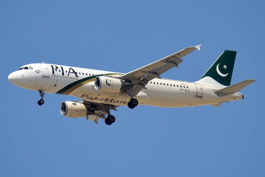 PIA Paksitan International Airlines Airbus A320