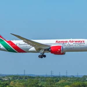 Kenya Airways Boeing 787 Quênia