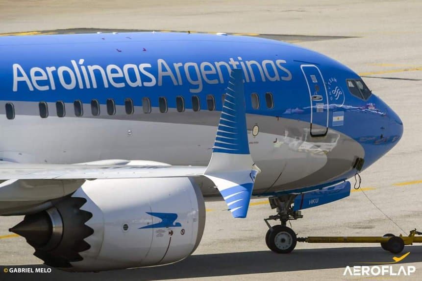 Boeing 737 MAX Aerolineas Argentinas Argentina