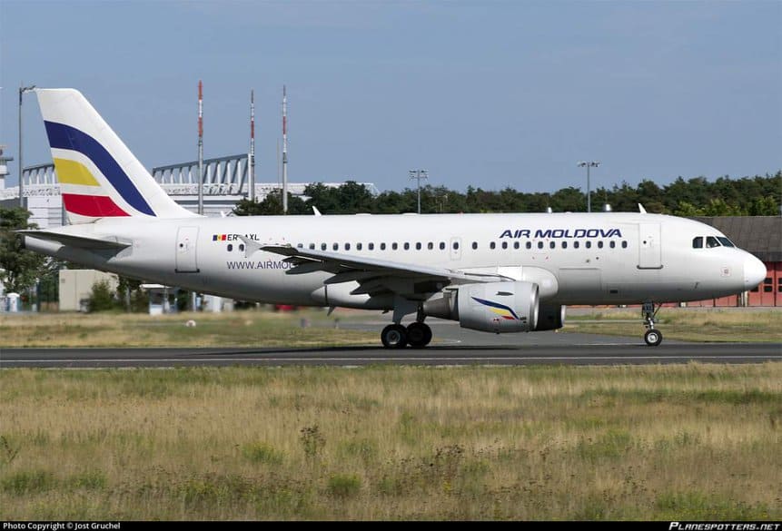 Airbus A319 Air Moldova