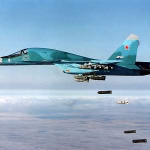 Caça-bombardeiro russo Sukhoi Su-34 Fullback