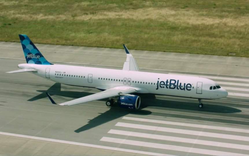JetBlue Airbus A321neo Voos Europa aeroporto de Amsterdã Schiphol