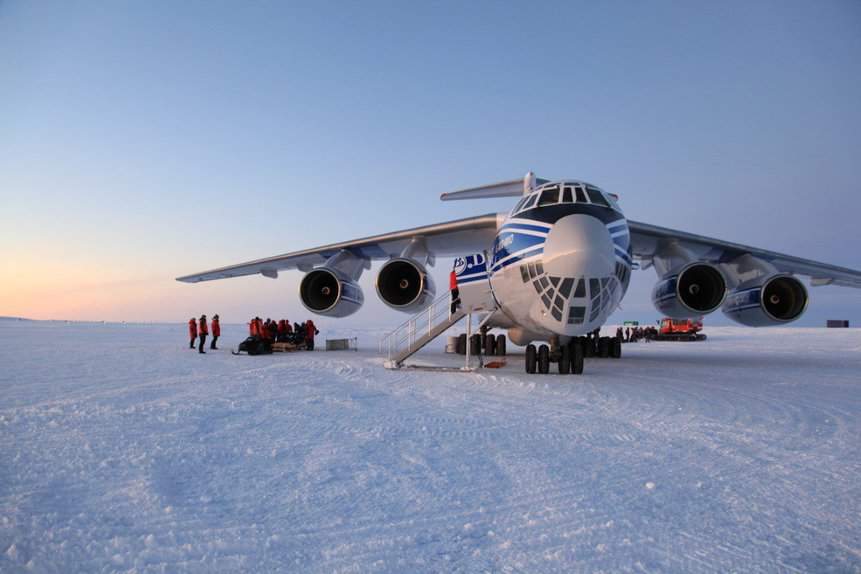 Antártica Ilyushin IL-76 Volga Dnepr