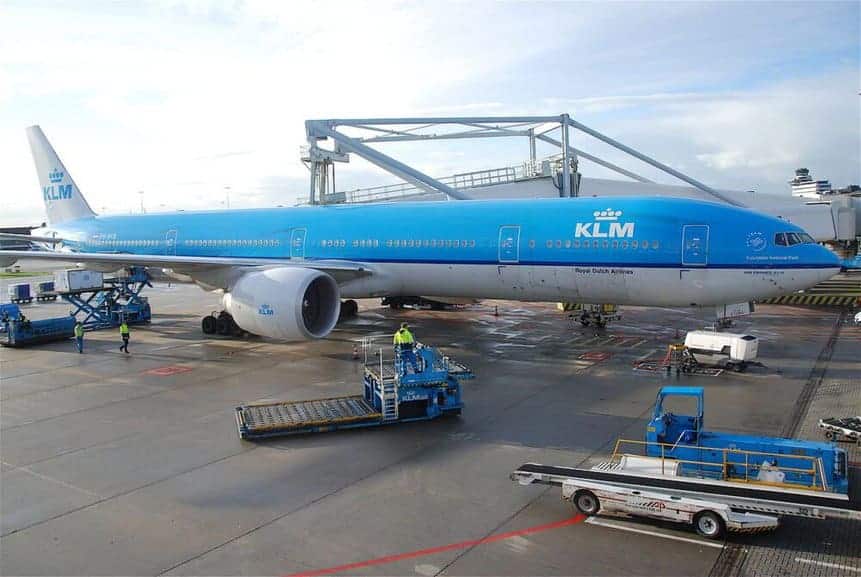 Boeing 777 KLM Amsterdã