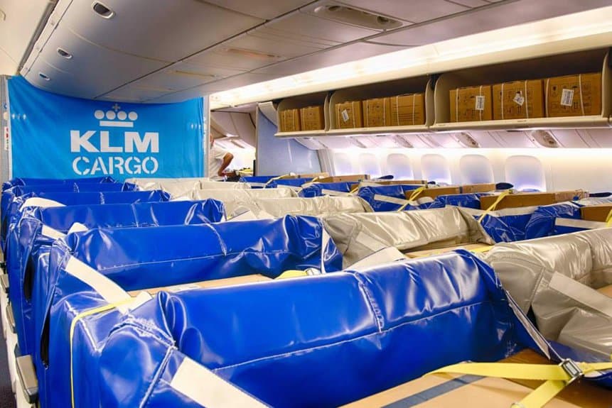 KLM Cargo Saco Cargas