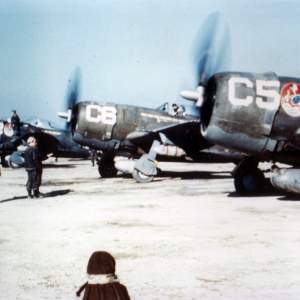 Caças P-47D Thunderbolt da Esquadrilha Azul do 1º Grupo de Aviação de Caça da FAB na Segunda Guerra Mundial. Unidade é conhecida pela atuação no conflito.