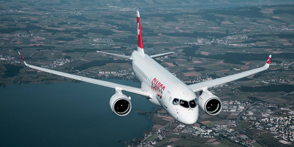 Airbus A220 Swiss