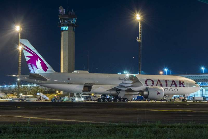 Boeing 777F Qatar Cargo