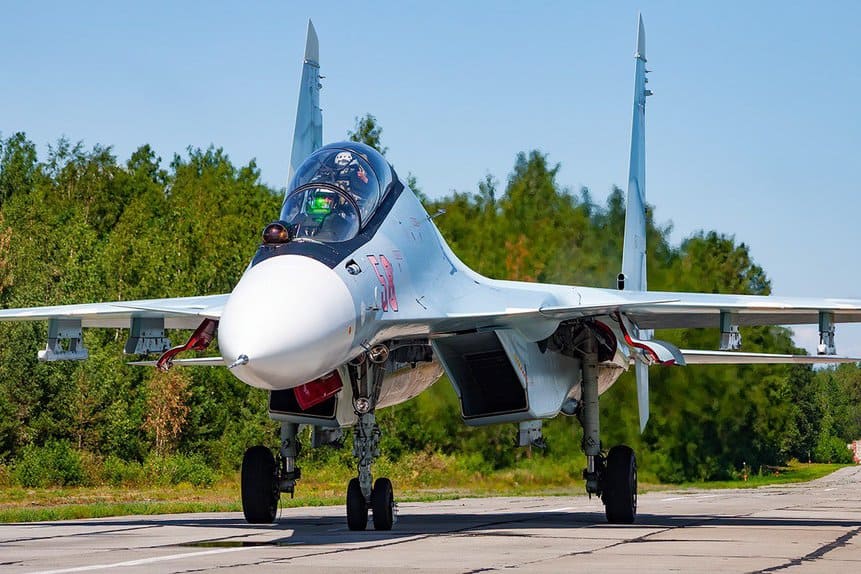 Sukhoi Su-30SM Flanker Rússia Ucrânia