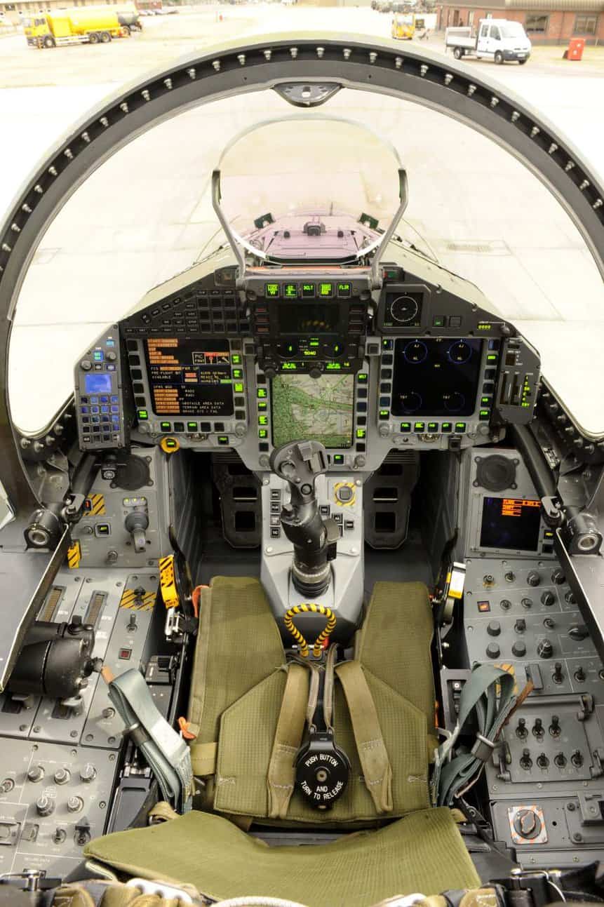 Eurofighter Typhoon Cockpit Turquia Reino Unido