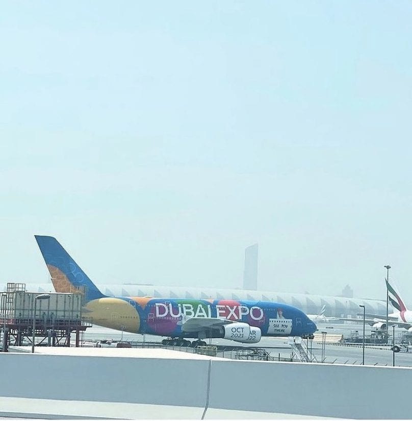 Emirates A380 Expo Dubai