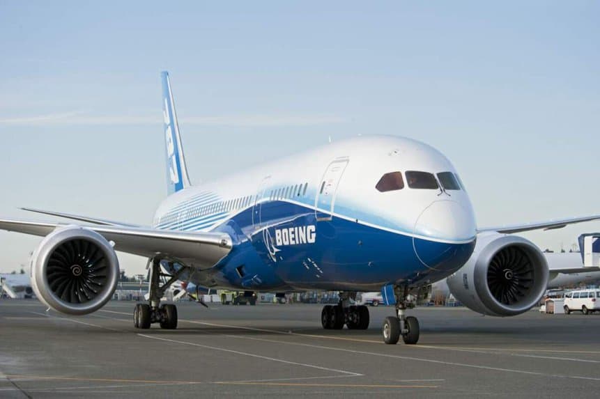 Boeing 787 Entregas FAA