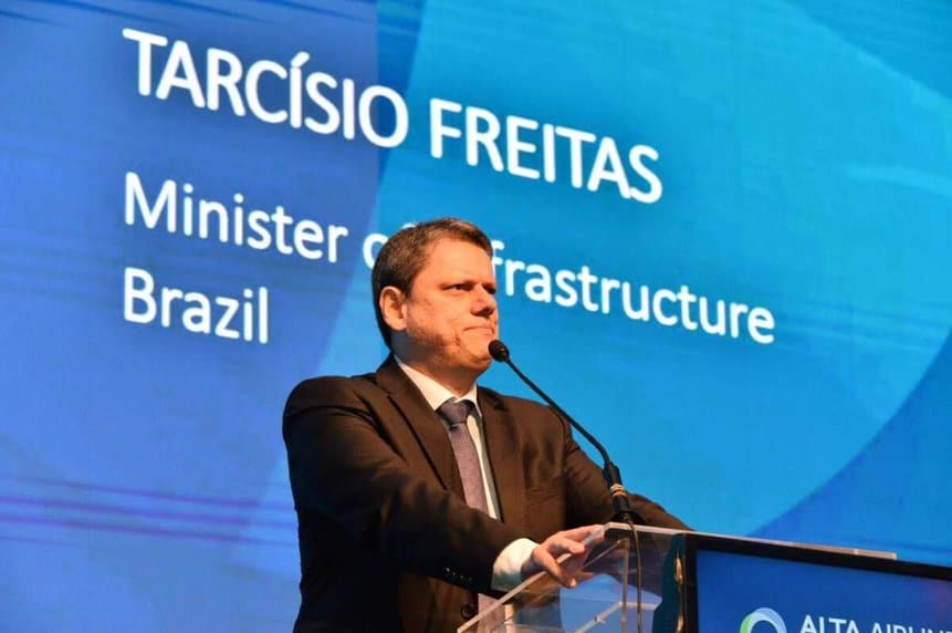 Ministério da Infraestrutura Tarcísio Freitas