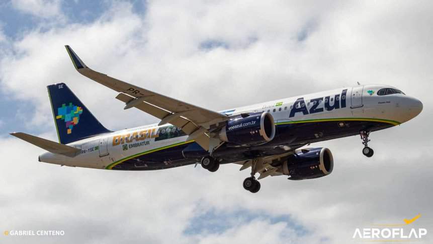 Airbus A320neo - PR-YSE Azul Porto Alegre