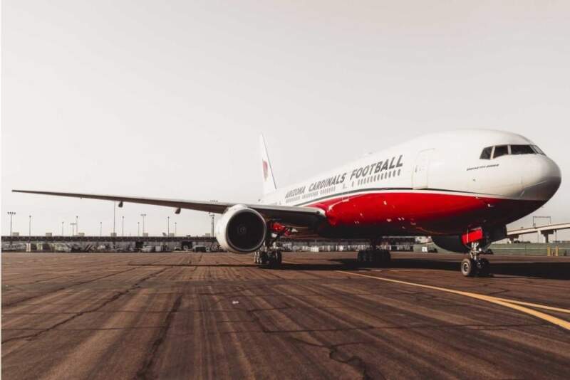 Arizona Cardinals NFL Boeing 777
