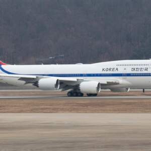 Boeing 747 8i presidencial Coreia do Sul