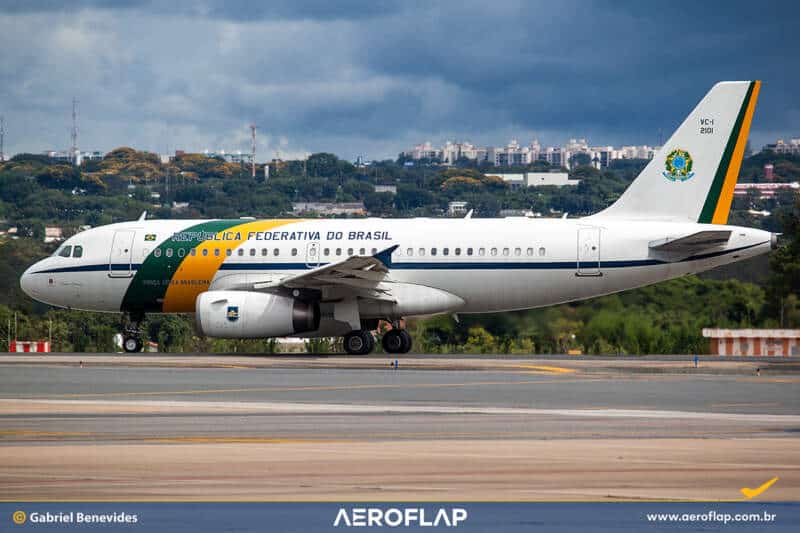 Avião FAB Bolsonaro