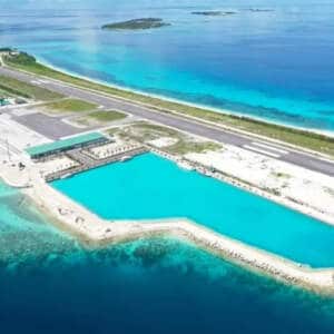 Aeroporto de Madivaru Ilhas Maldivas