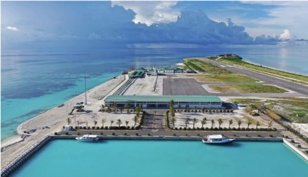 Aeroporto de Madivaru Ilhas Maldivas