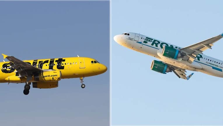 Spirit e Frontier Airlines