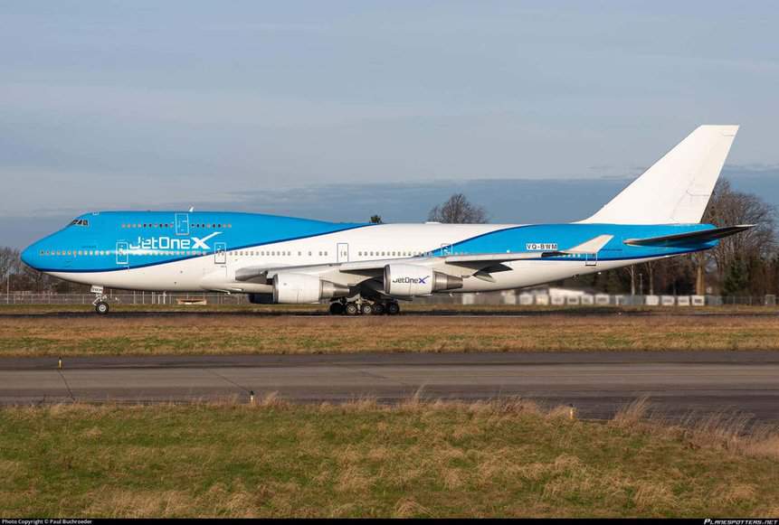 Boeing 747 JetOneX