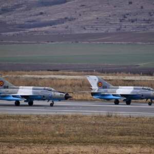 Caças MiG-21 Lancer da Romênia