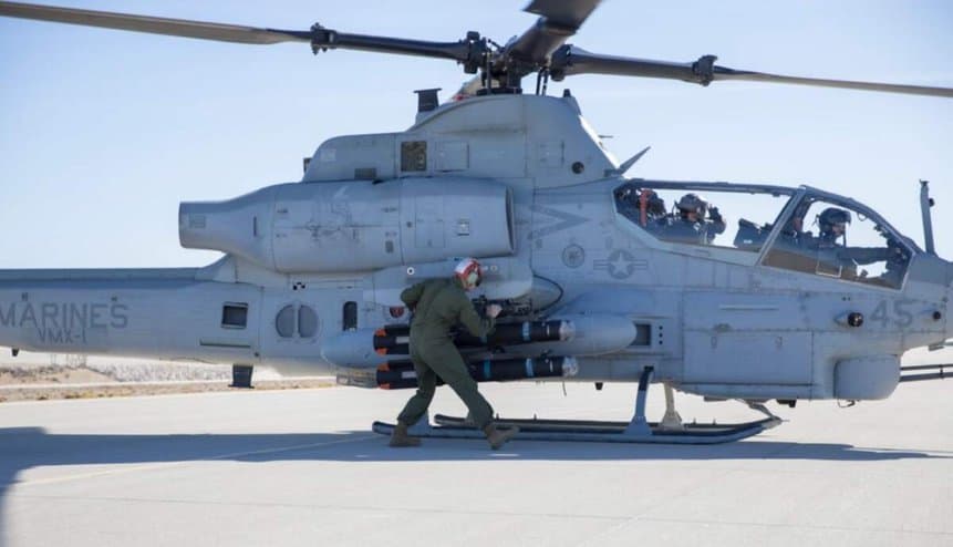 AGM-179 AH-1Z USMC míssil