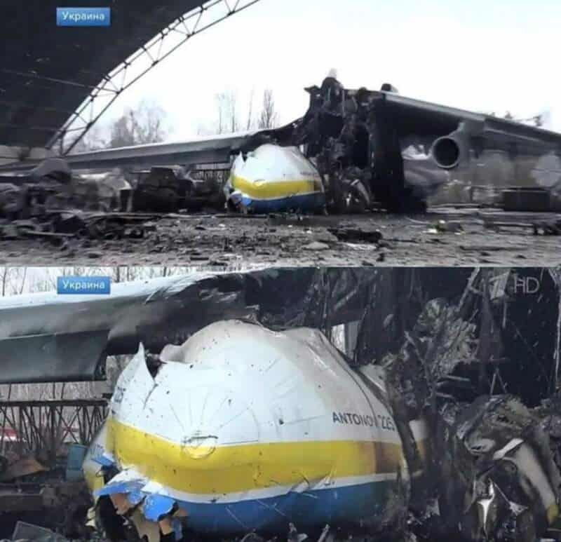 Antonov An-225 Aeroporto de Gostomel Ucrânia