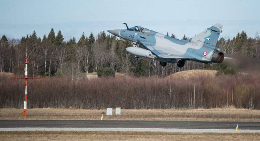 Mirage 2000 OTAN Estônia