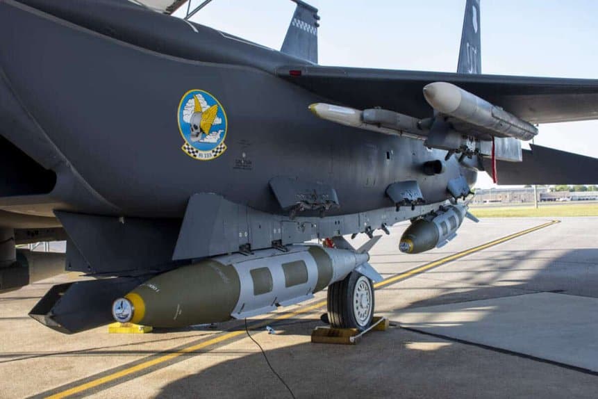 Quicksink antinavio bomba JDAM EUA USAF