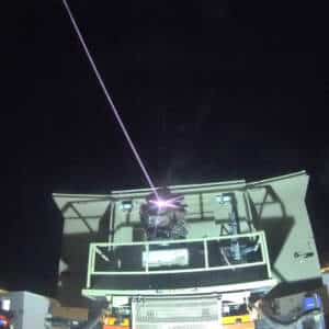 Laser iron beam Israel interceptação